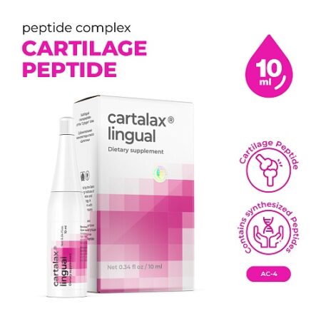 Kartalax Lingual Peptide Complex – Musculoskeletal Support & Protection | Khavinson Bioregulators, Peptides