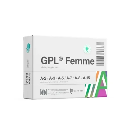 GPL® Femme – Advanced Peptide Supplement for Women’s Health and Wellness (30 Capsules)