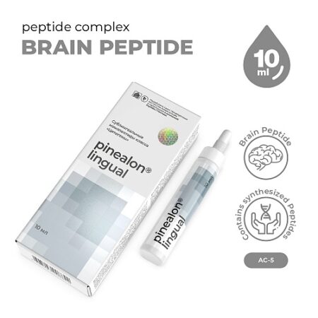 Pinealon Lingual Peptide Complex for Brain & Nervous System Support – 10ml | Khavinson Bioregulators & Peptides