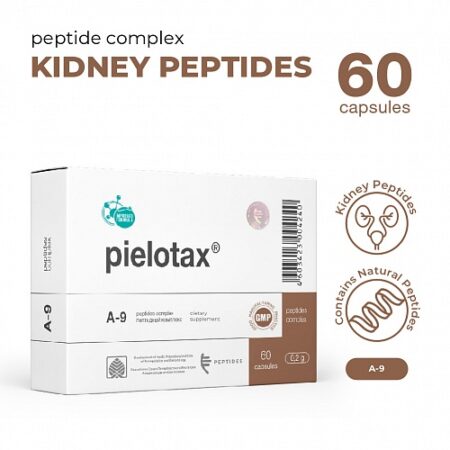 Pielotax A9 – Kidney Support Peptide Complex for Urinary Health (20/60 Capsules)