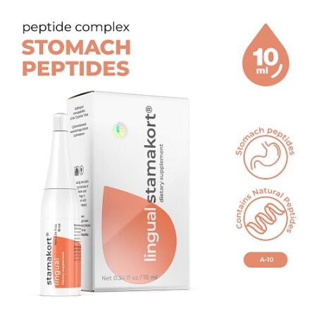 Stamacort Lingual – Advanced Digestive Support | Khavinson Bioregulators Peptides