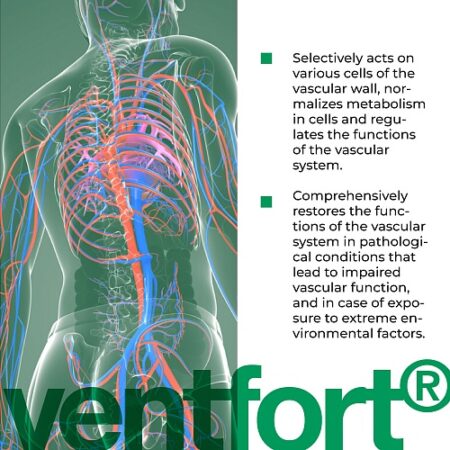 Ventfort Peptide Complex for Cardiovascular Protection – Khavinson Bioregulators Peptides
