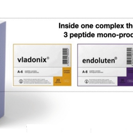 Protector 3 Plus Peptide Complex – With Endoluten, Vladonix & Bonomarlot