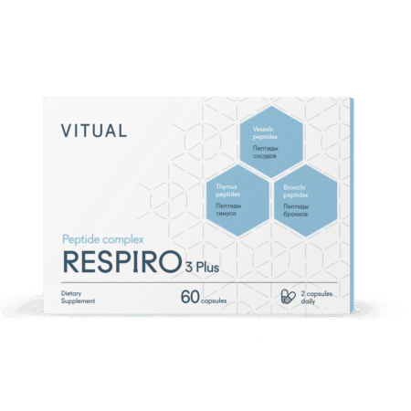 Respiro 3 Plus Peptide Complex – with Taxorest, Vladonix and Ventfort