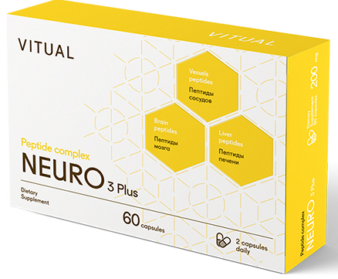 Neuro 3 Plus Peptide Complex – with Cerluten, Svetinorm & Ventfort.