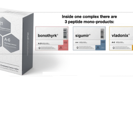 Osteo 3 Plus Peptide Complex – includes Bonothyrk, Sigumir, Vladonix.